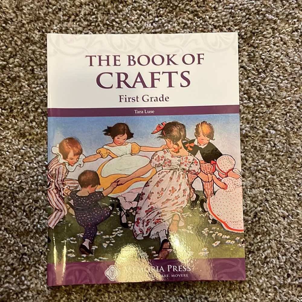 memoria press book of crafts